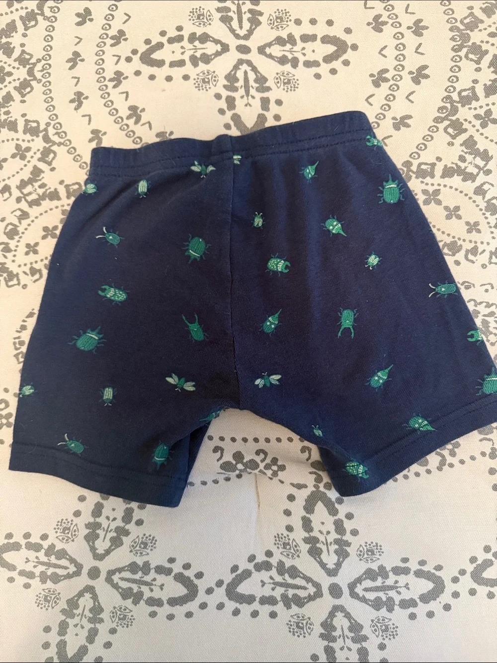 Beetle Graphic Tee & Shorts Pajama Set - Size 18 Months